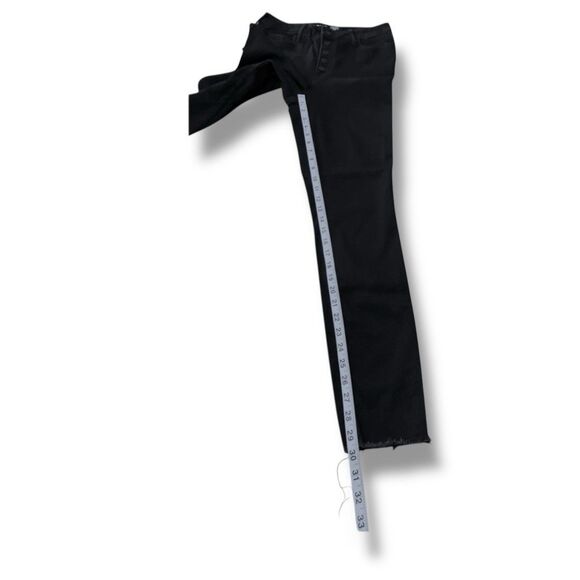 Old Navy Extra High Rise Rockstar Super Skinny Black Denim Jeans Women’s Sz 10T - Picture 7 of 13